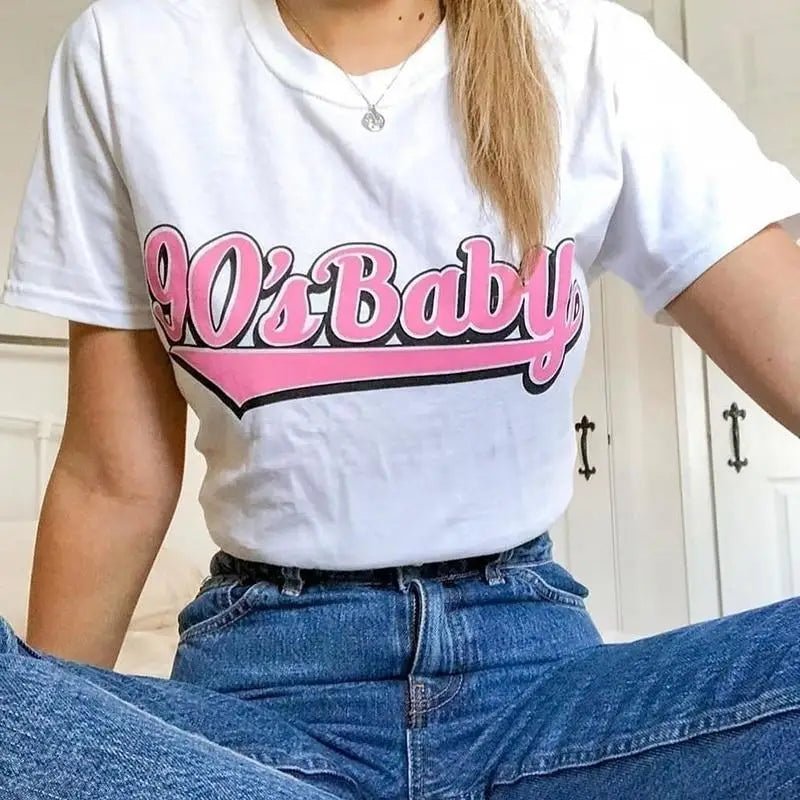 90s Oversized Tee for Ultimate Versatility and Style - Cosparty