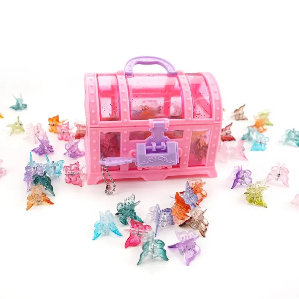 90s Princess Butterfly Clips in Vibrant Colors for Fun Hair Styles - Cosparty