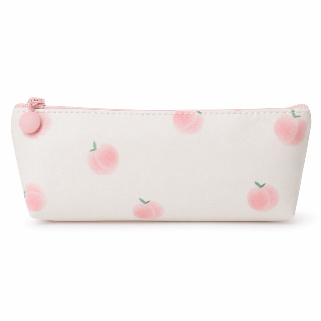 Pastel Unicorn Mermaid Pencil Case for Storing Essentials Peach 3