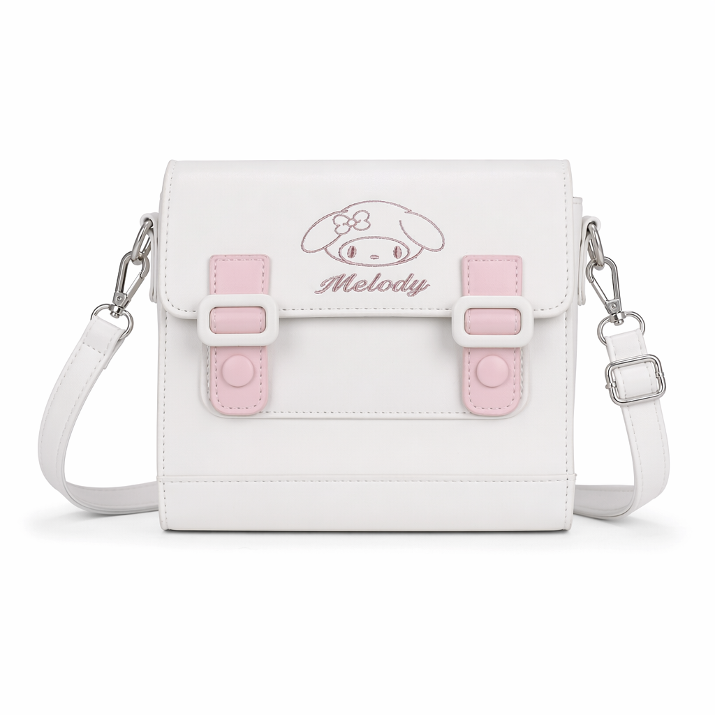 Fairy-Kei Handbags with Cinnamoroll and My Melody Buckles My Melody