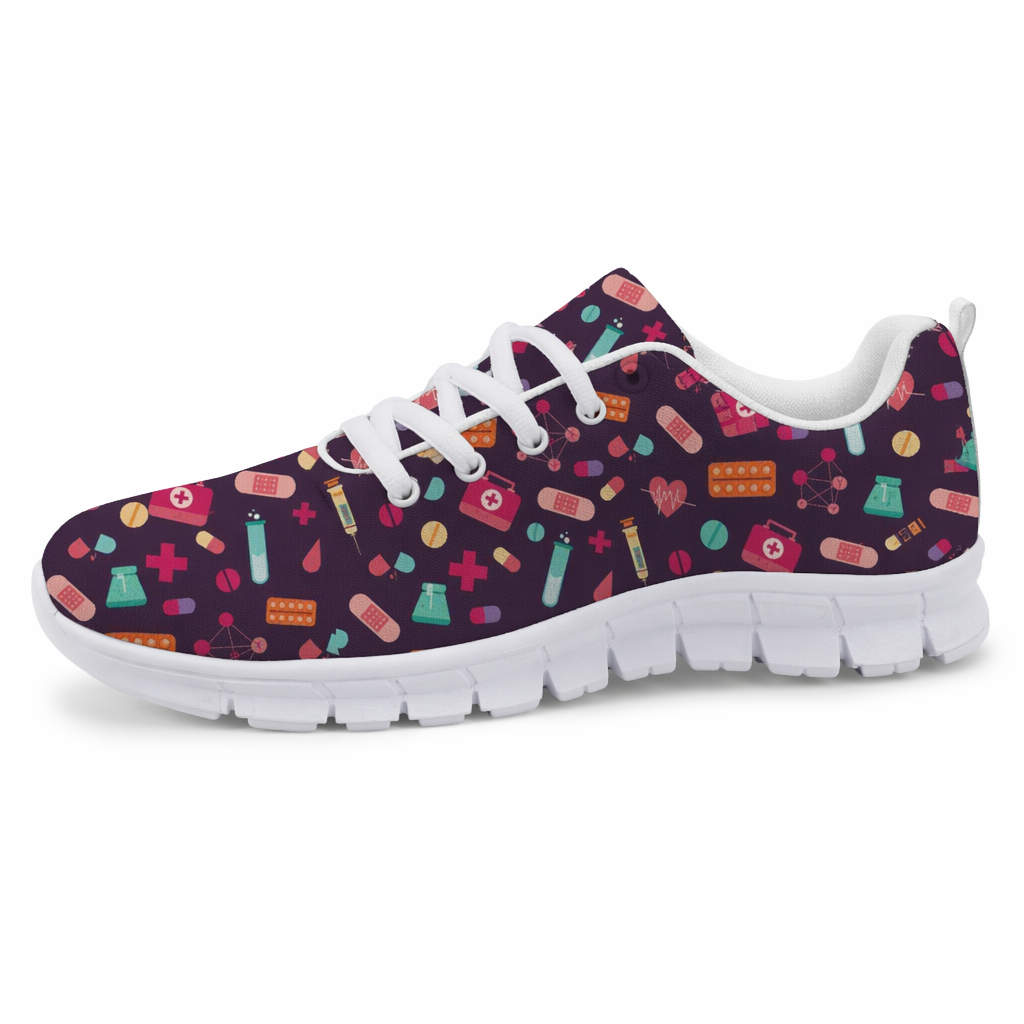 Bold Purple Sneakers Inspired by Medicine for Adventurous Runs 7