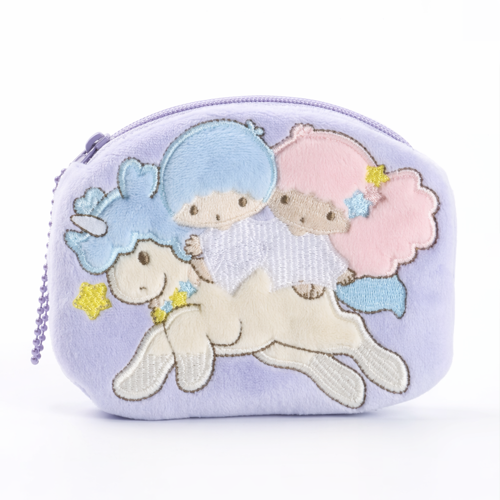Cute Character Zippered Coin Pouches for a Fun and Soft Touch A