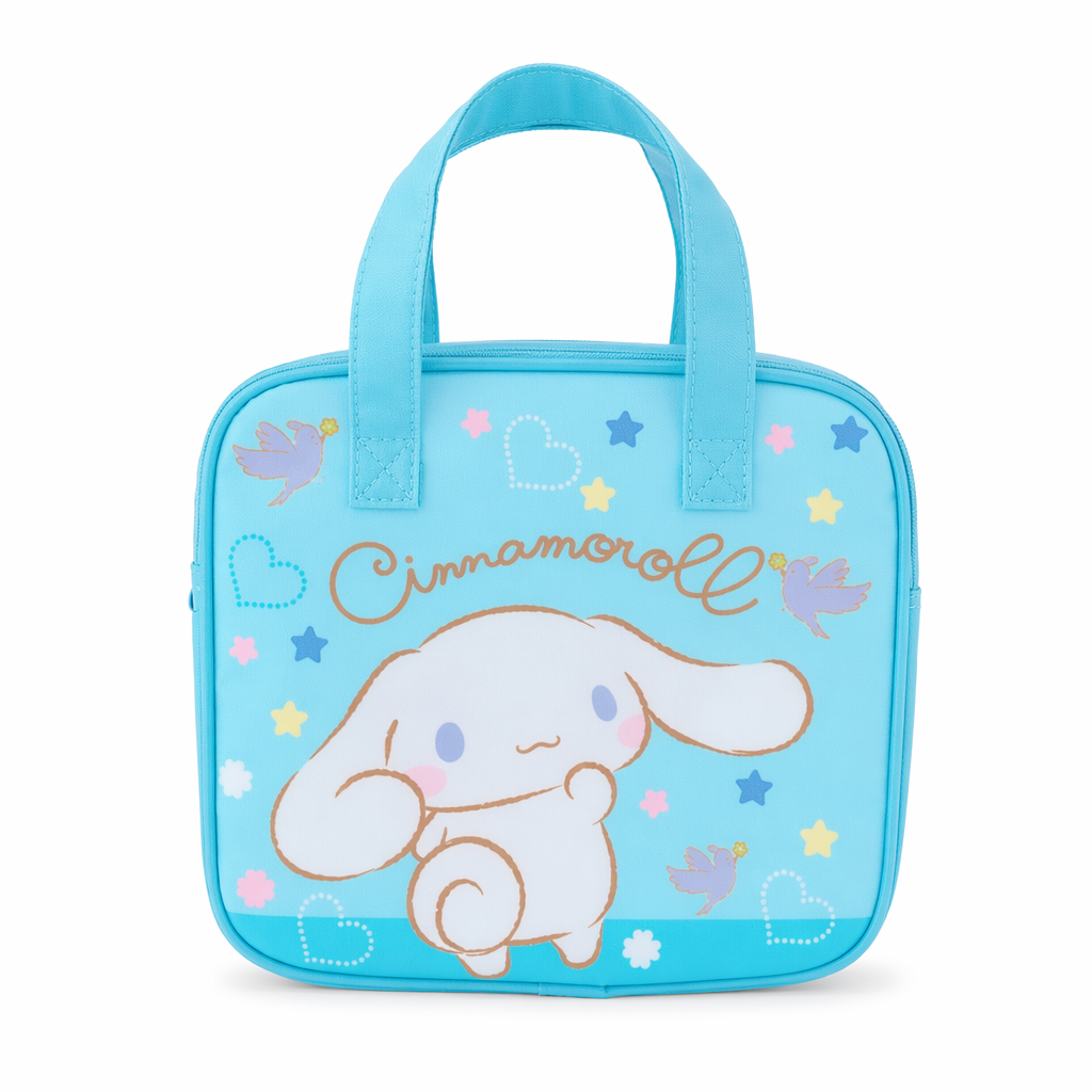 Adorable Sanrio Square Lunch Bags in Pastel Colors Cinnamoroll