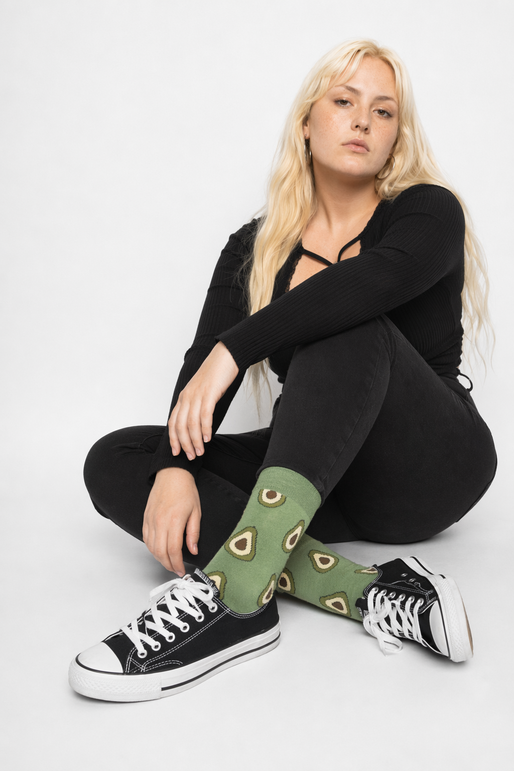 Kawaii Fruit Socks for a Sweet and Cozy Look Avocados