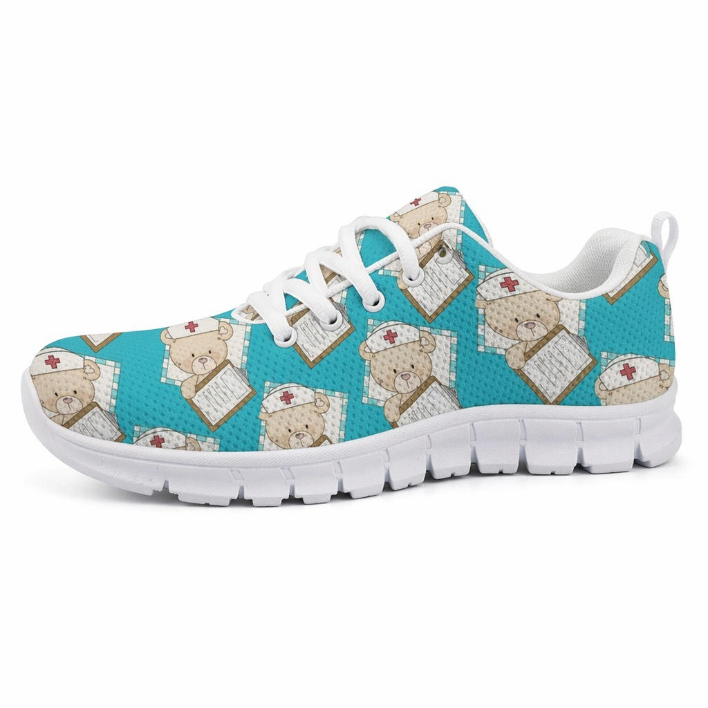 Kawaii Medical Bear Running Shoes in Candy Colors 5