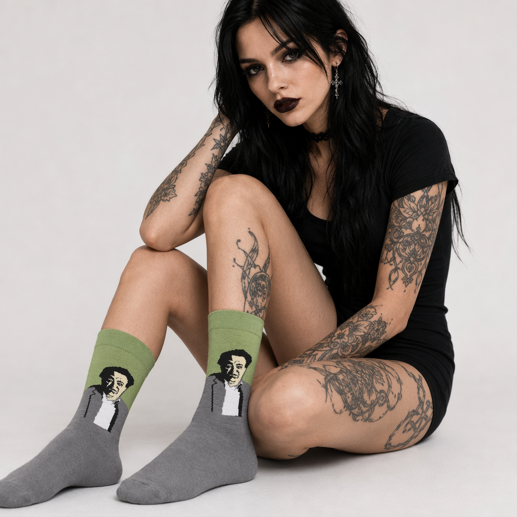 Cozy Knit Socks Featuring Vintage Artwork by Famous Artists 16