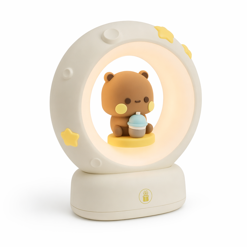Dudu & Bubu LED Night Light for Soothing Bedroom Decor Dudu