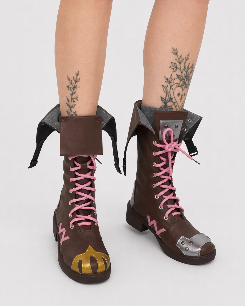 Arcane Jinx Cosplay Shoes 46