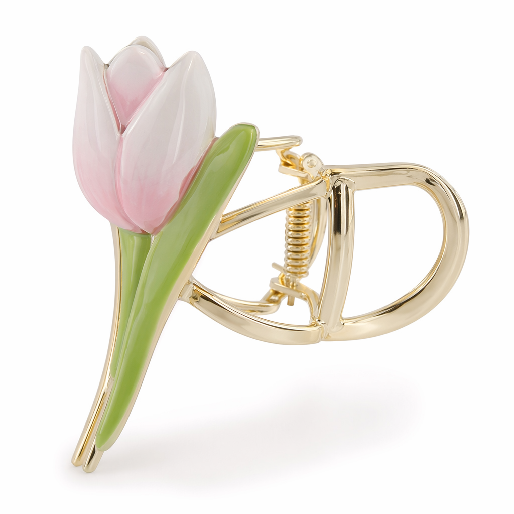Dainty Floral Ceramic Hair Claw Clip for a Unique Style 6