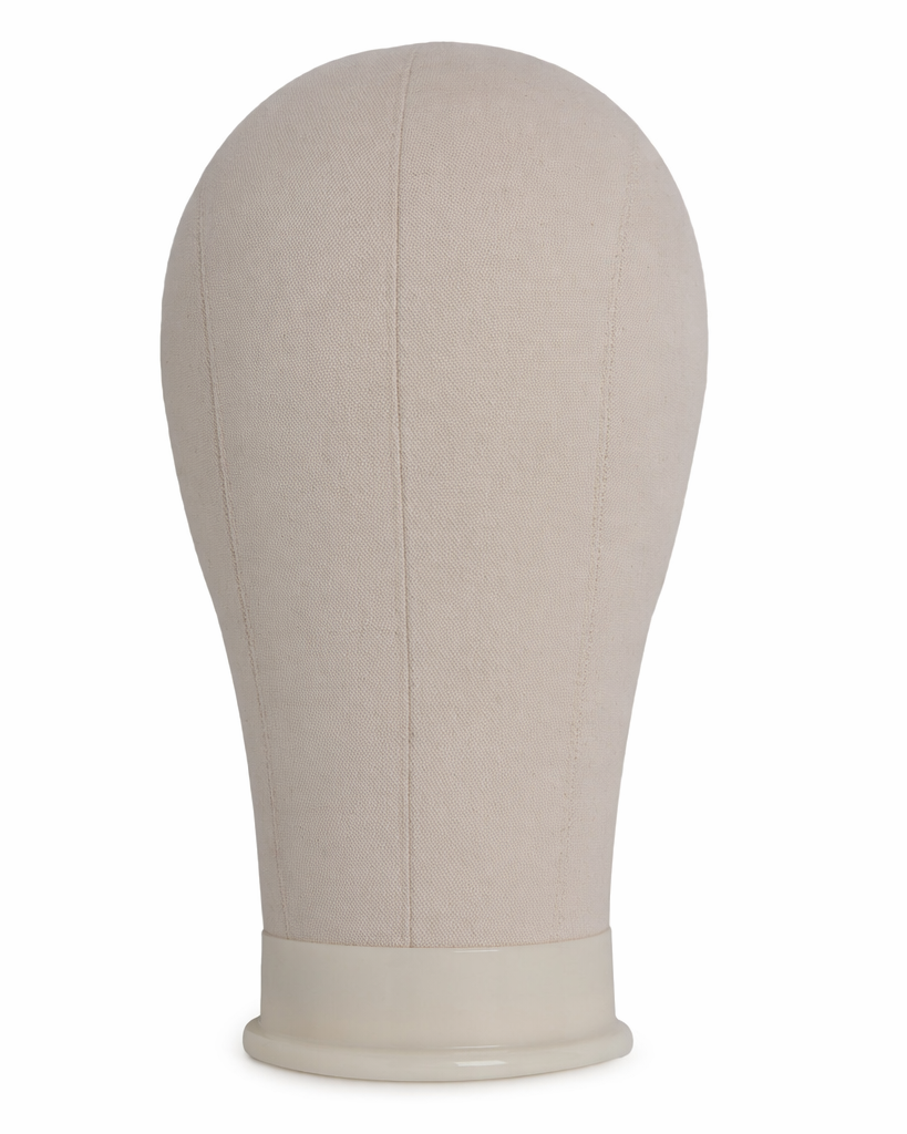 Canvas mannequin wig head 23 inches