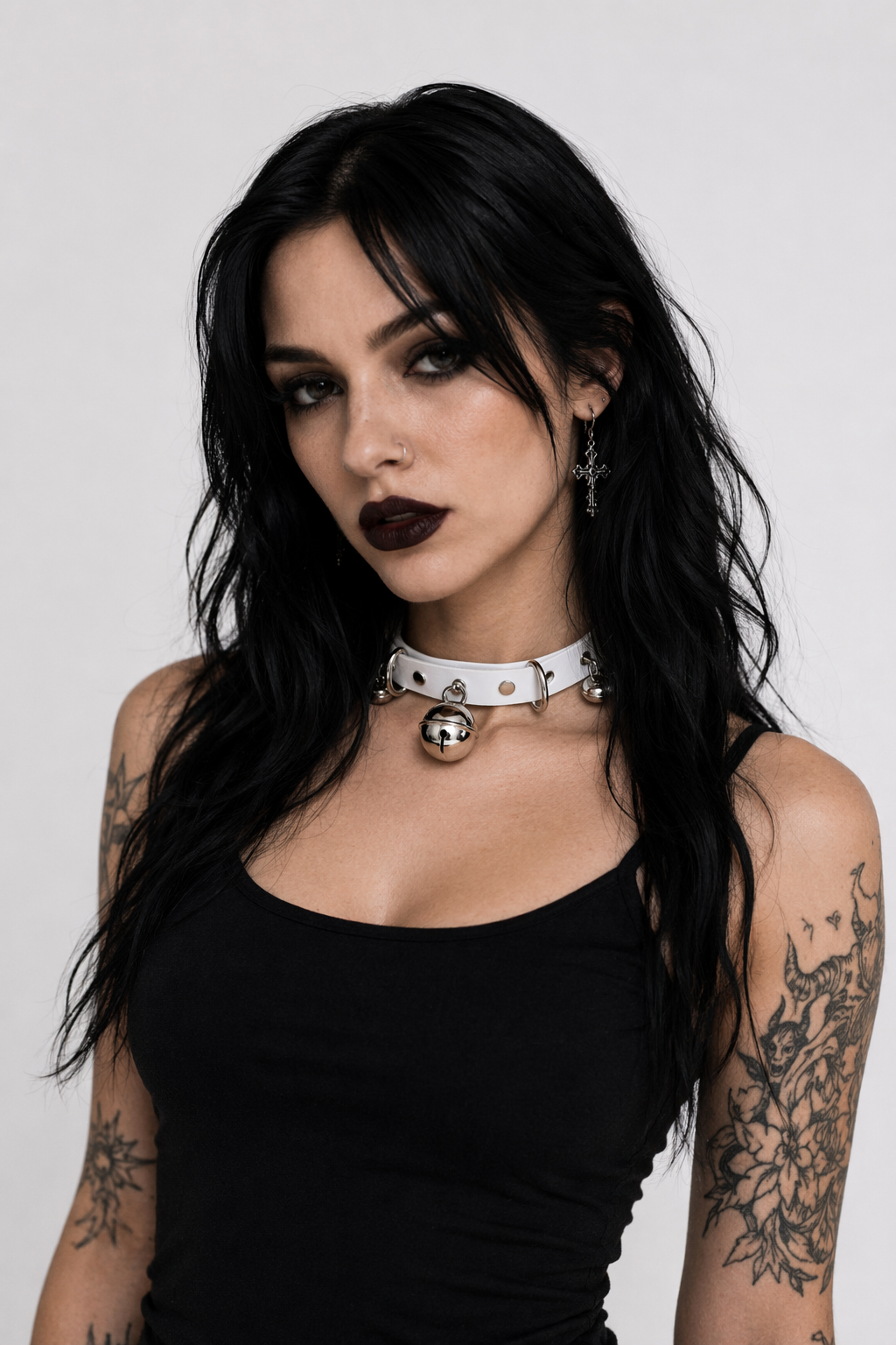 Gorgeous Bell Collar Inspired by Neko Cosplay Culture White