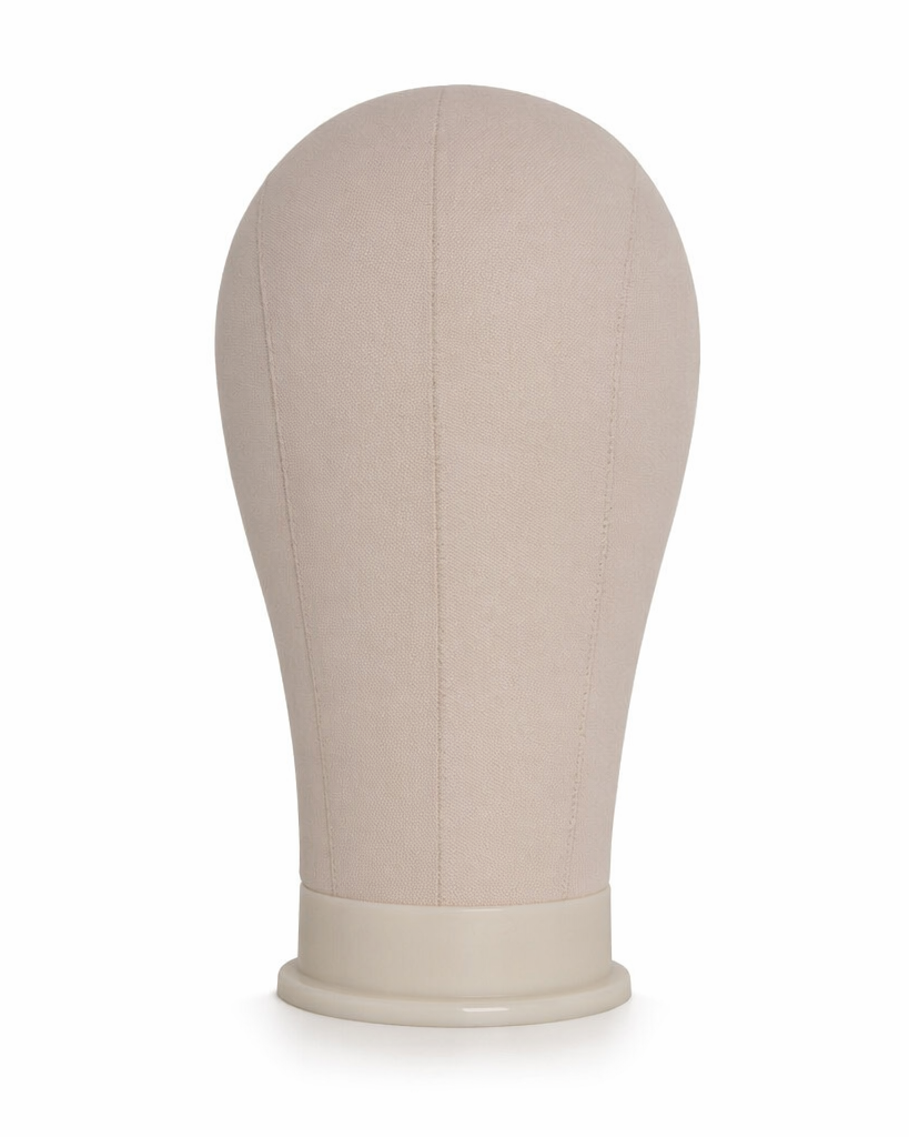 Canvas mannequin wig head 22 inches
