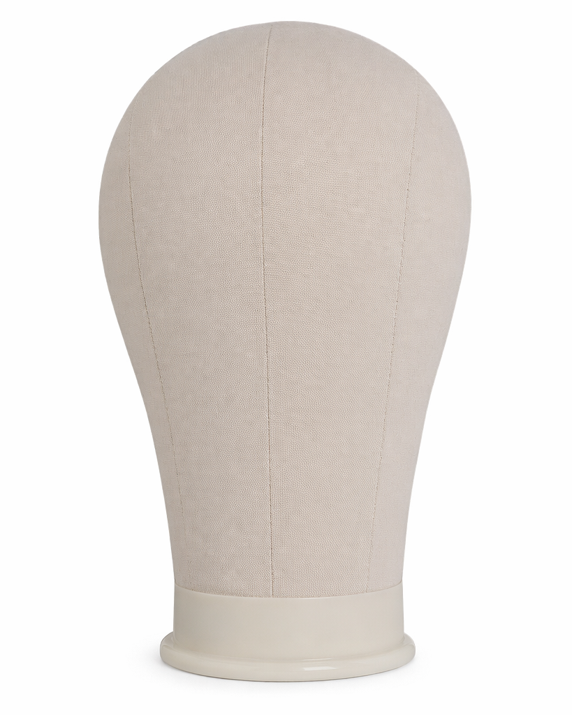 Canvas mannequin wig head 21 inches