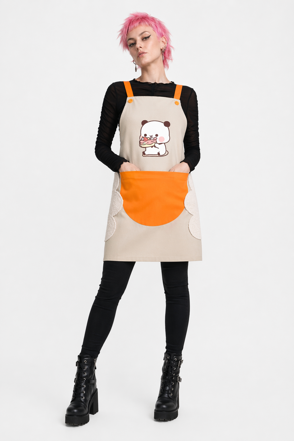 Dudu & Bubu Kitchen Apron for Fun and Stylish Cooking F