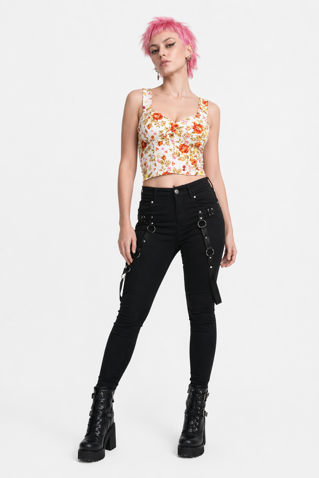Classy Summer Crop Top Camisole with Built-In Support 11