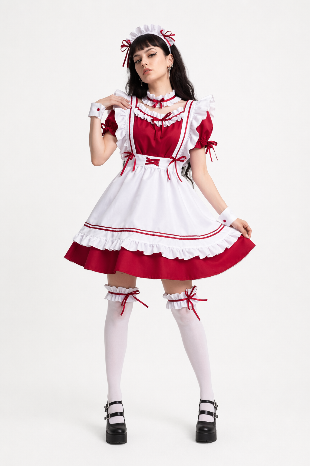 Enchanting Lolita Maid Princess Costume for a Playful Look Default