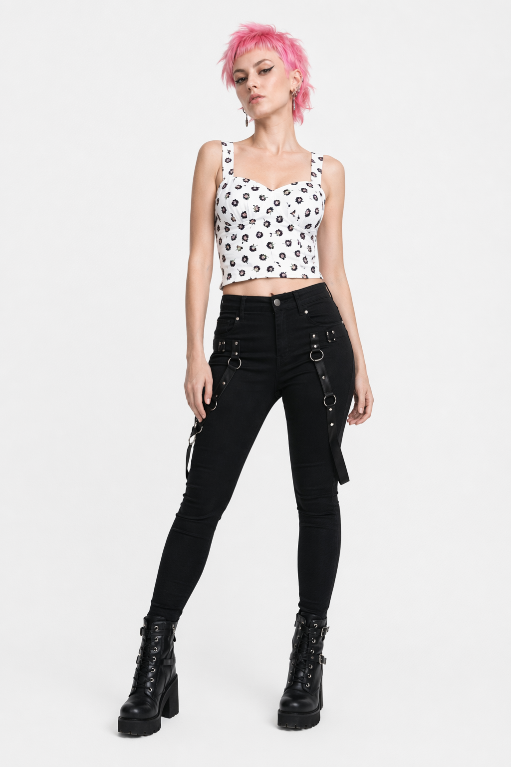 Classy Summer Crop Top Camisole with Built-In Support 5