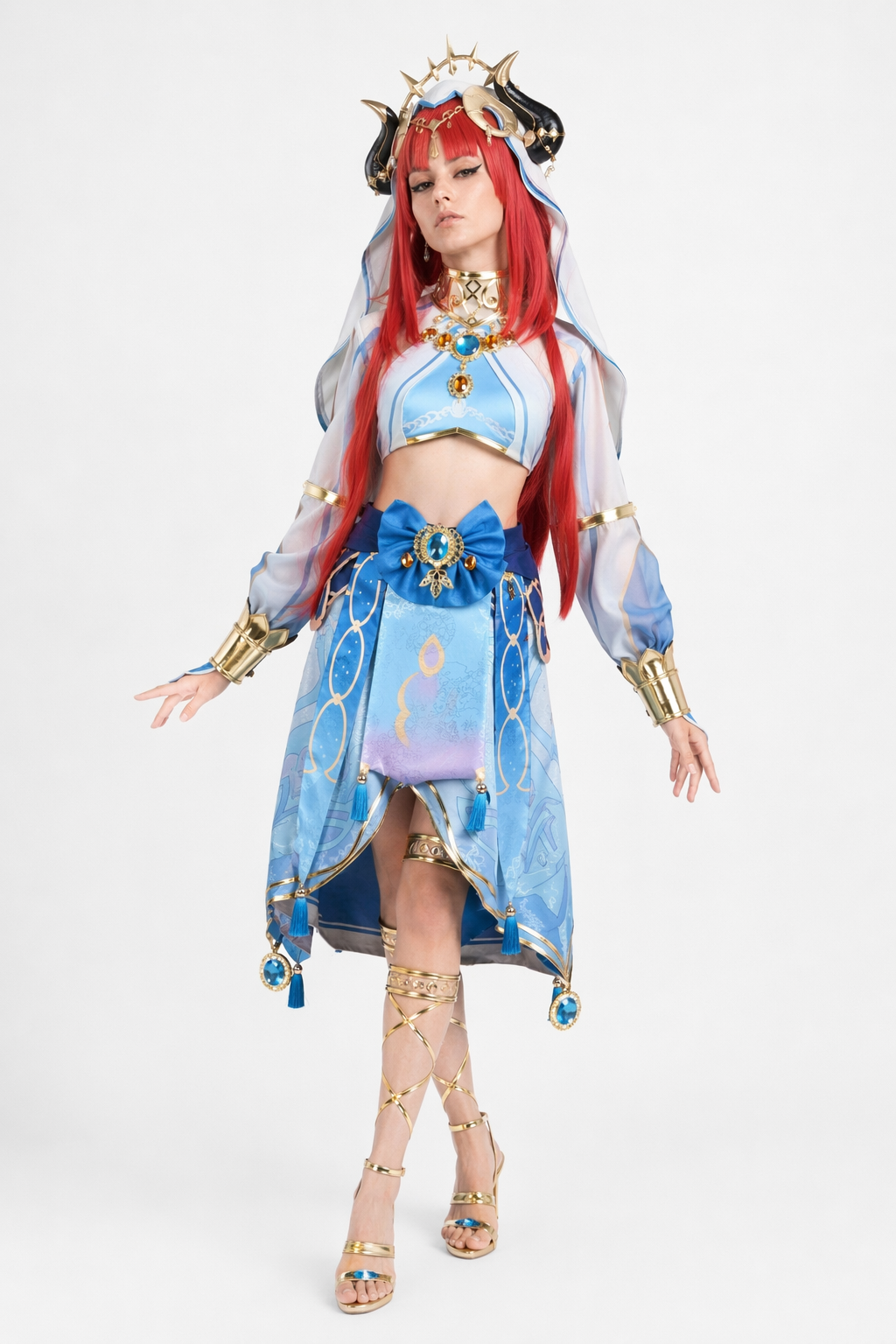 Genshin Impact Nilou Cosplay Costume Default