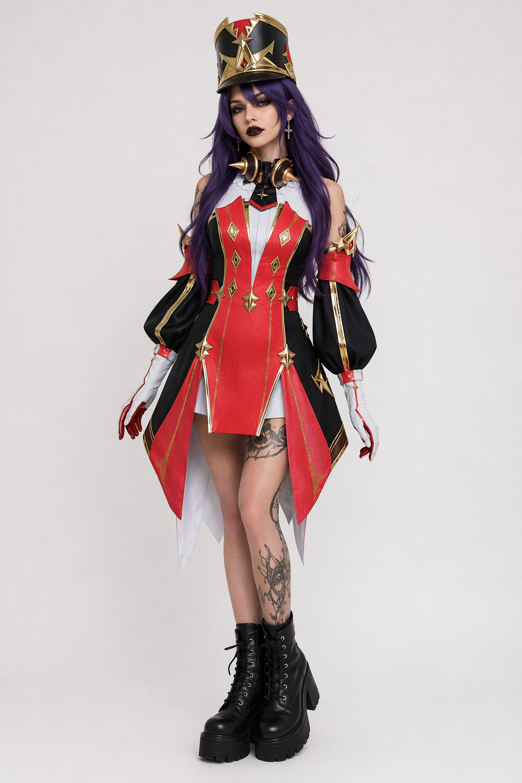Genshin Impact Chevreuse Cosplay Costume 36