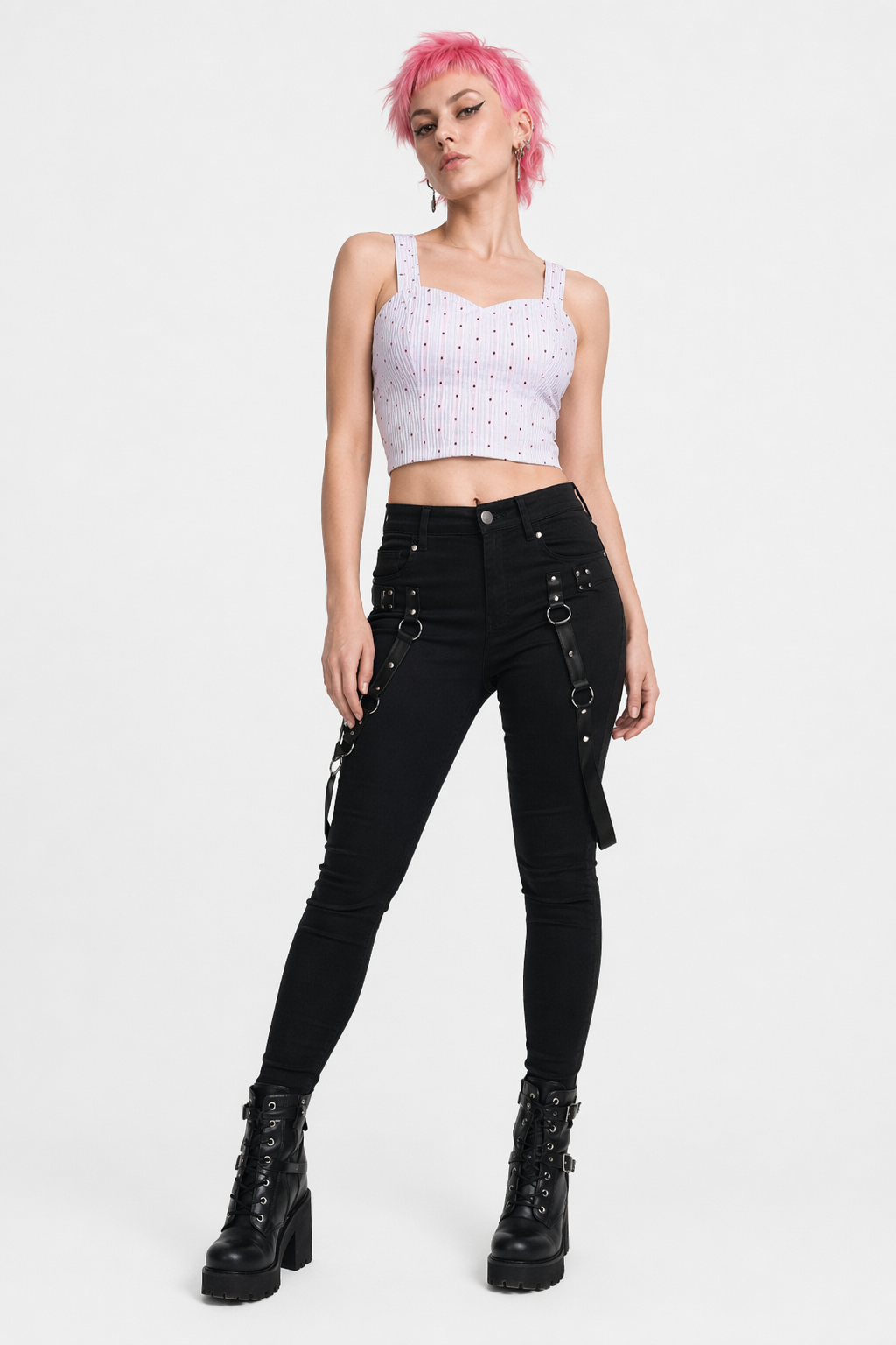 Classy Summer Crop Top Camisole with Built-In Support 9