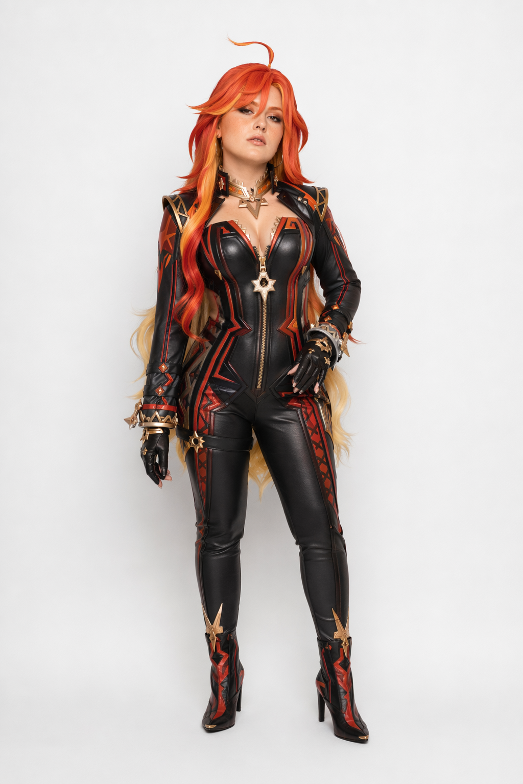 Genshin Impact Mavuika Cosplay Costume One size
