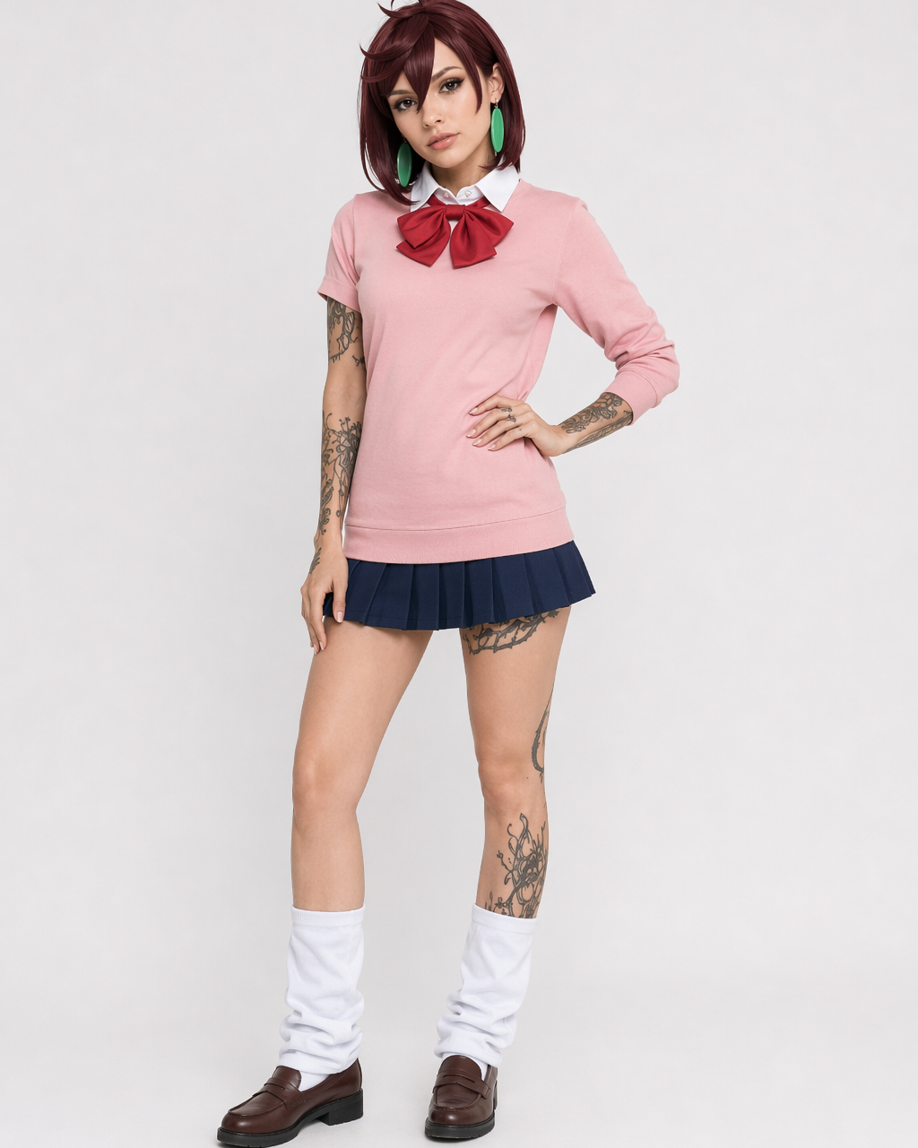 Dandadan Ken Takakura, Momo Ayase, Aira Shiratori Cosplay Uniform Set S