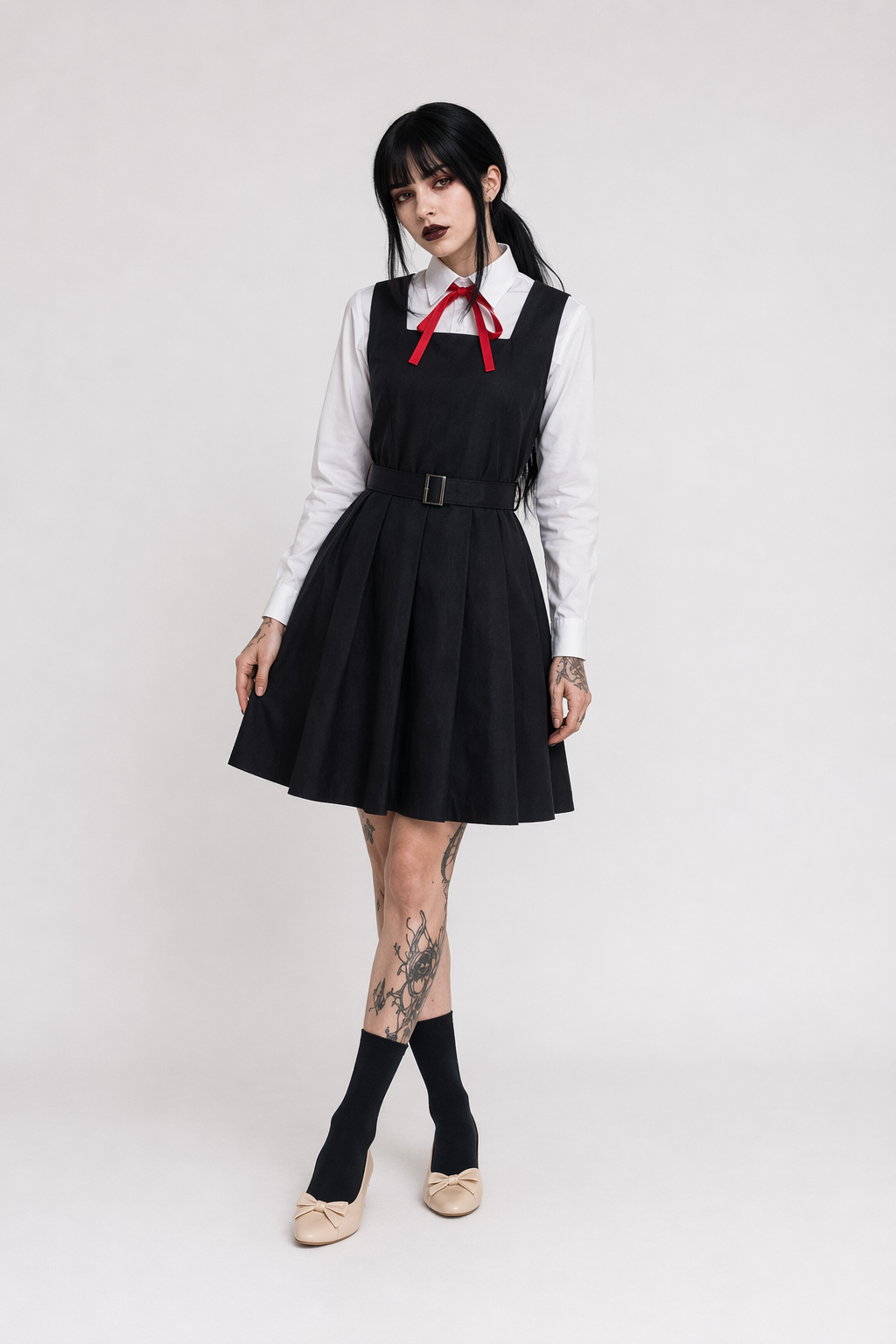 Chainsaw Man Asa Mitaka/Yoru Cosplay Costume L