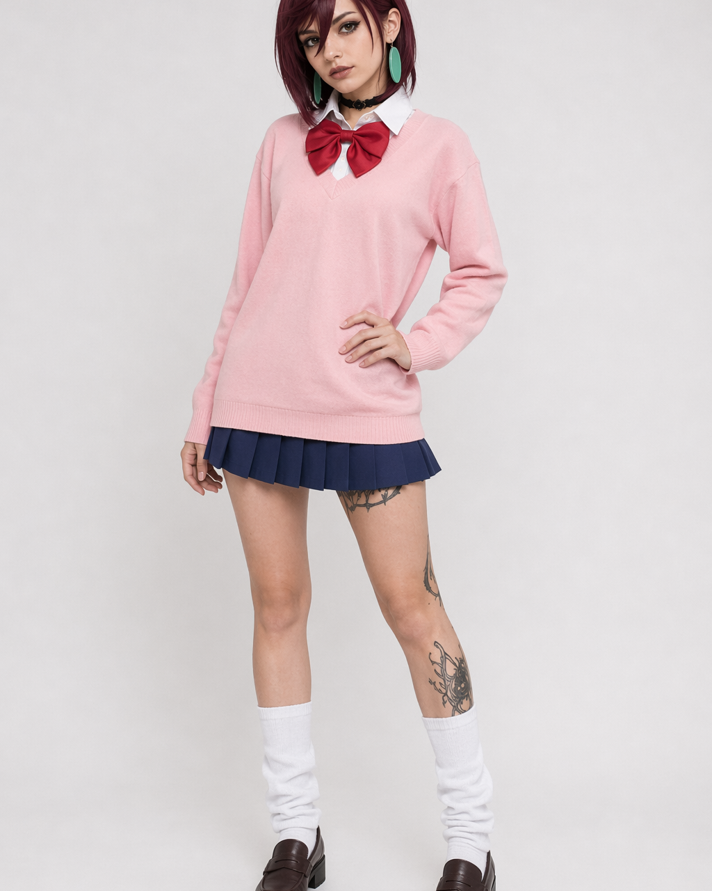 Dandadan Ken Takakura, Momo Ayase, Aira Shiratori Cosplay Uniform Set M