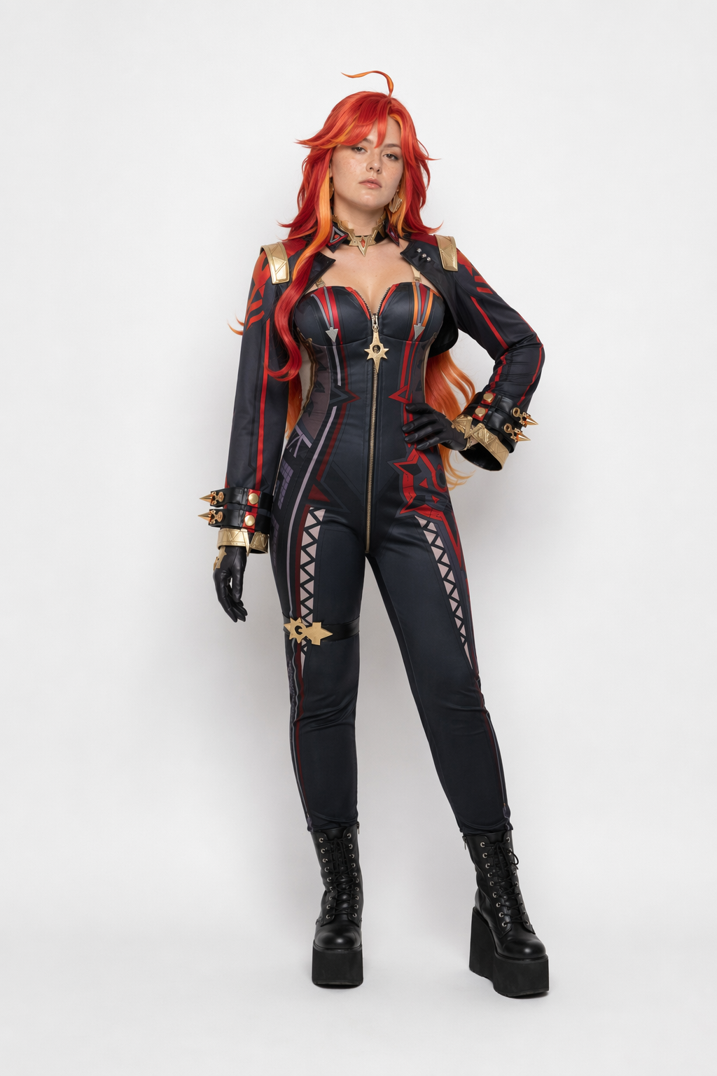 Genshin Impact Mavuika Cosplay Costume XXL