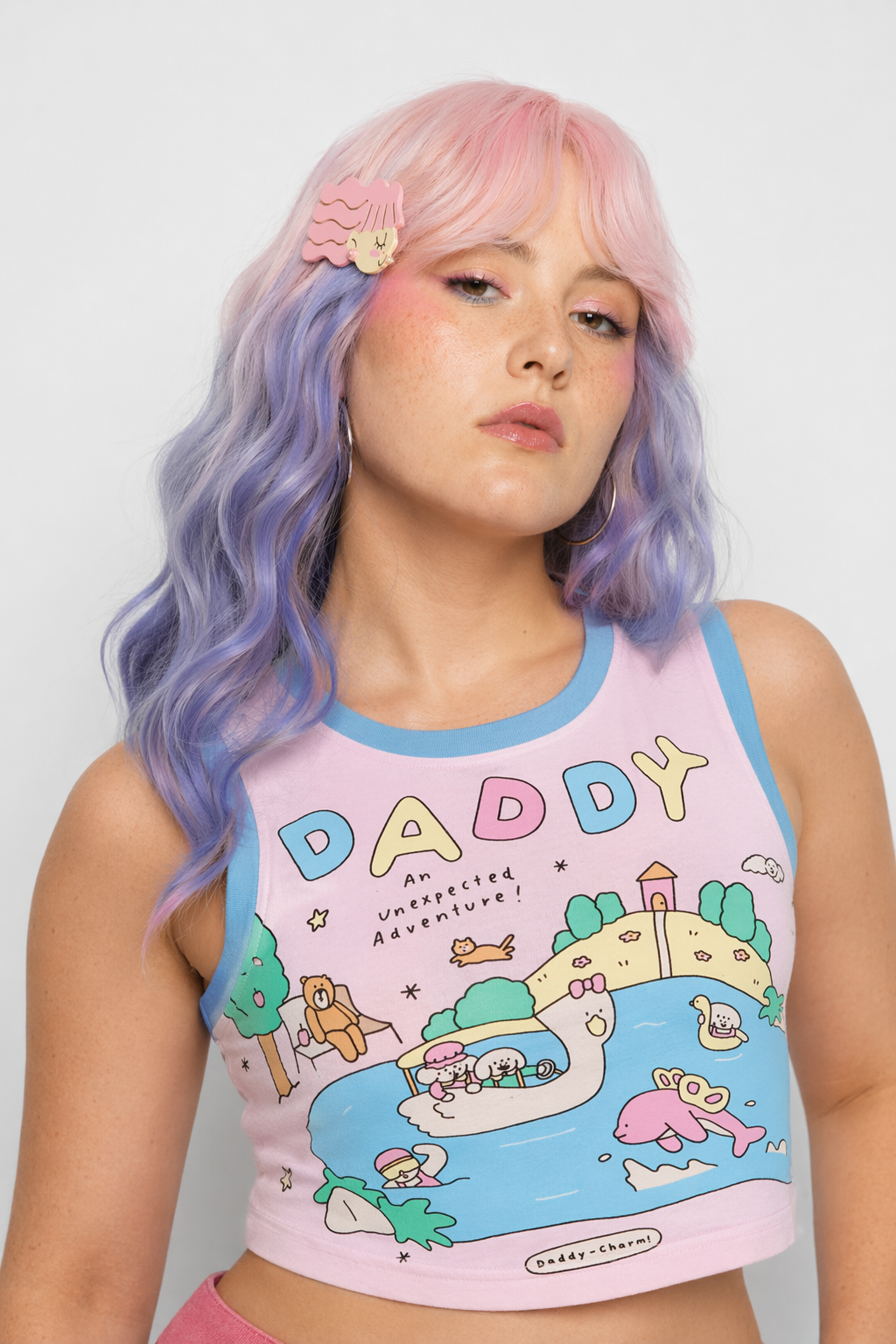Cute Daddy Adventure Tank for Fun Fashion Statements L