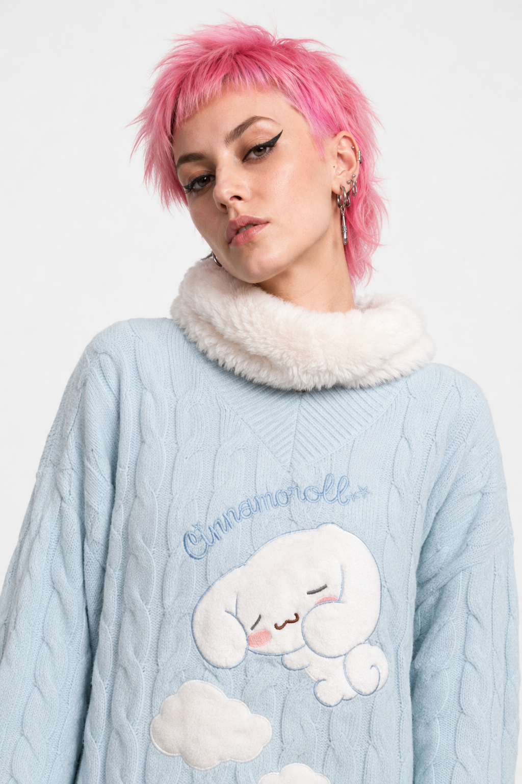 Sleepy Cinna Knit Sweater for Cozy Chilly Days S