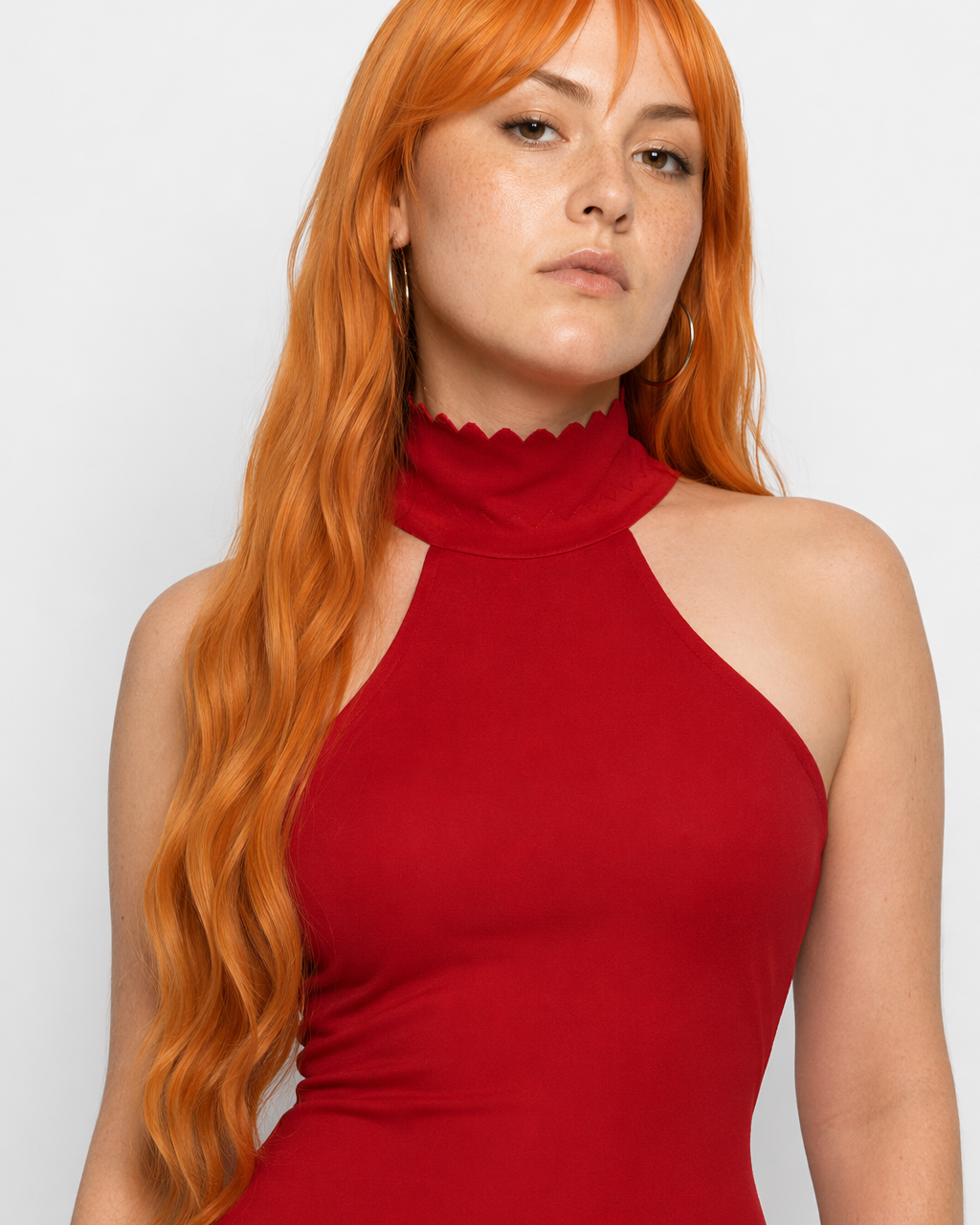 One Piece Nami Red Dress Cosplay Default