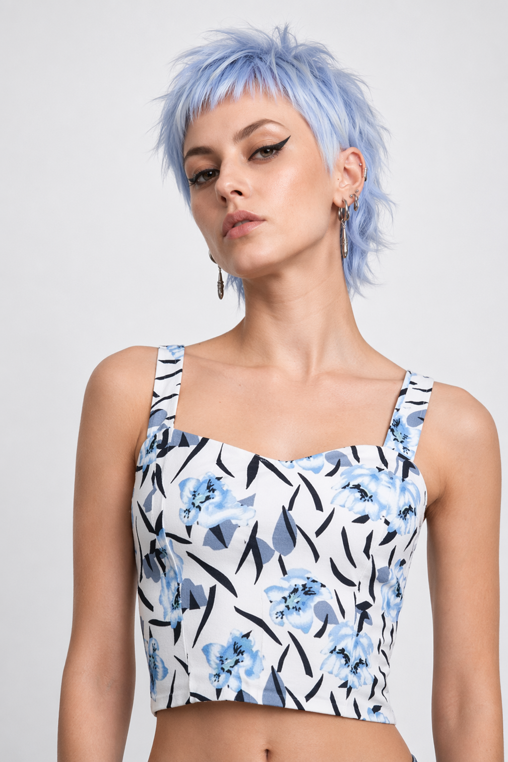 Classy Summer Crop Top Camisole with Built-In Support 13