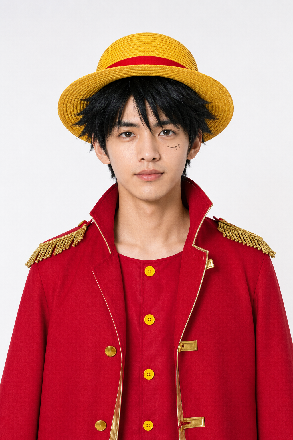 One Piece Luffy Cosplay Costume XXL