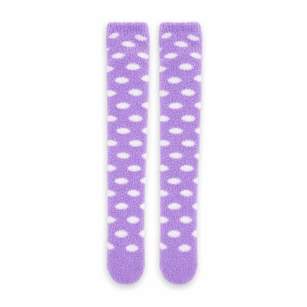 Furry Thigh High Socks for Ultimate Comfort and Style Default Title