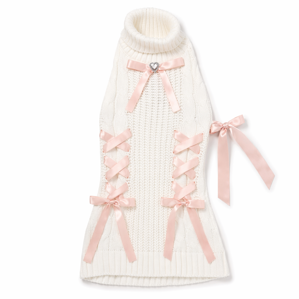 Virgin Killer Sweater Dress for Sexy Otaku Style Default Title