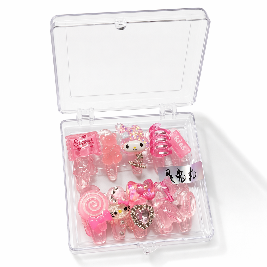 Kawaii Deco Press On Nails for an Adorable Nail Makeover N