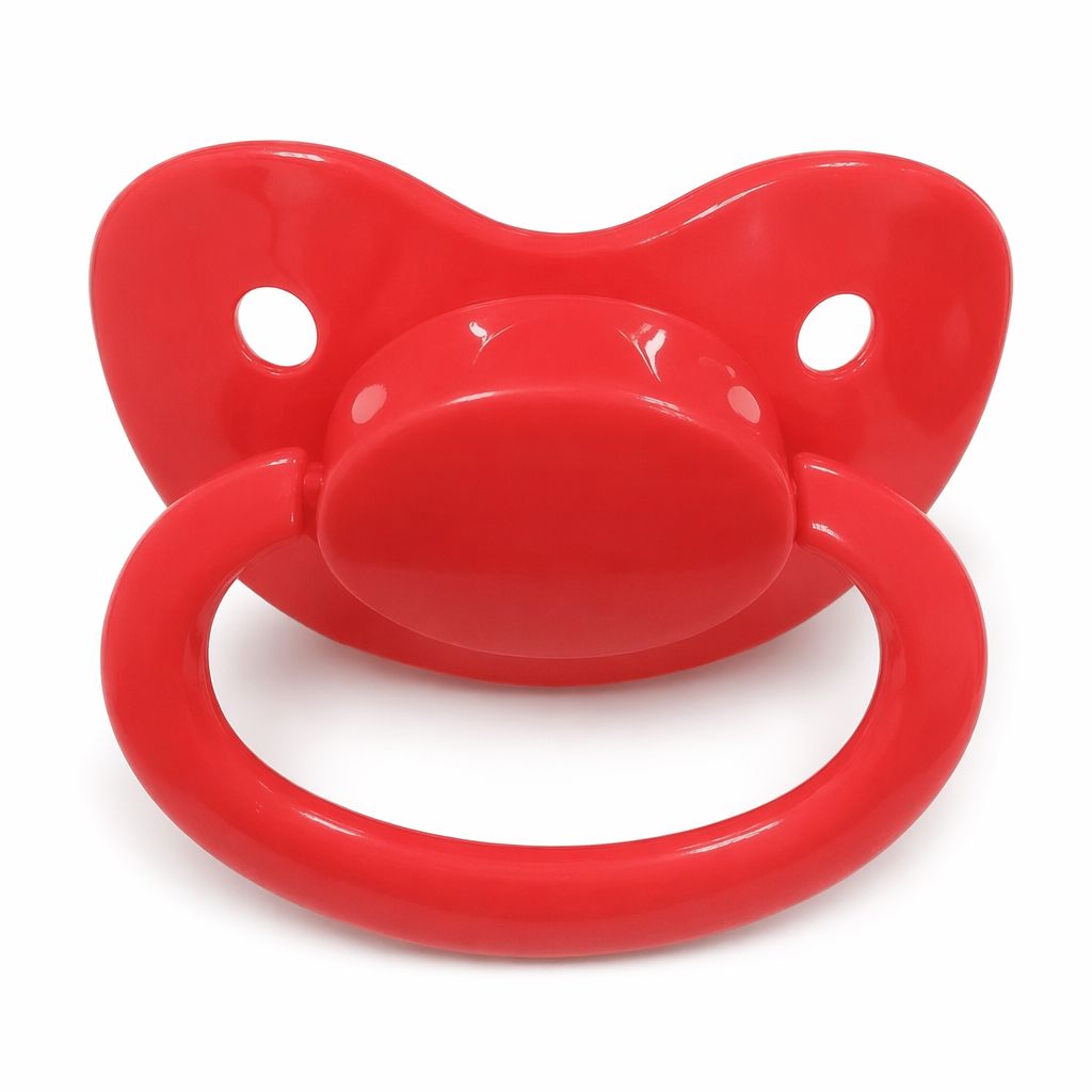 Cute Adult Pacifier for Kawaii Fashion Lovers Red