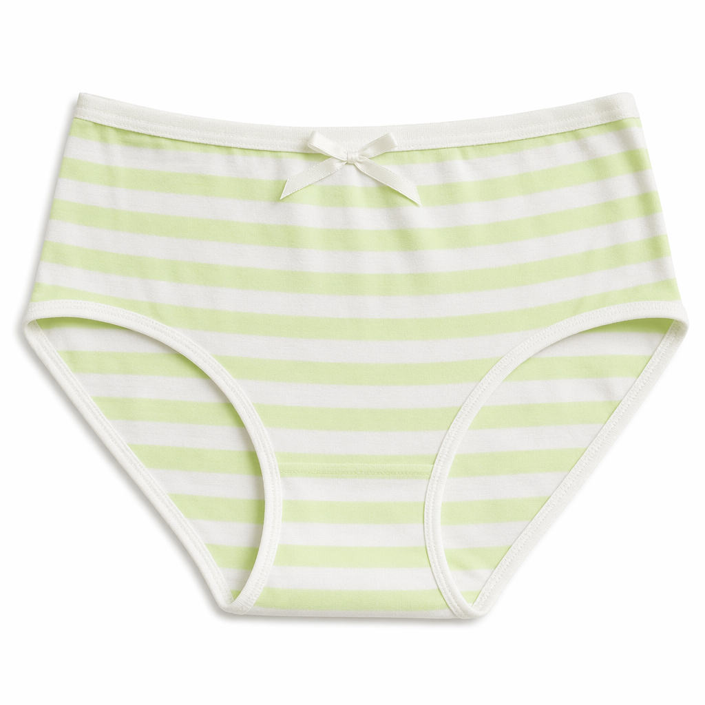 Hatsune Miku Inspired Candy-Colored Full Brief Panties Lime