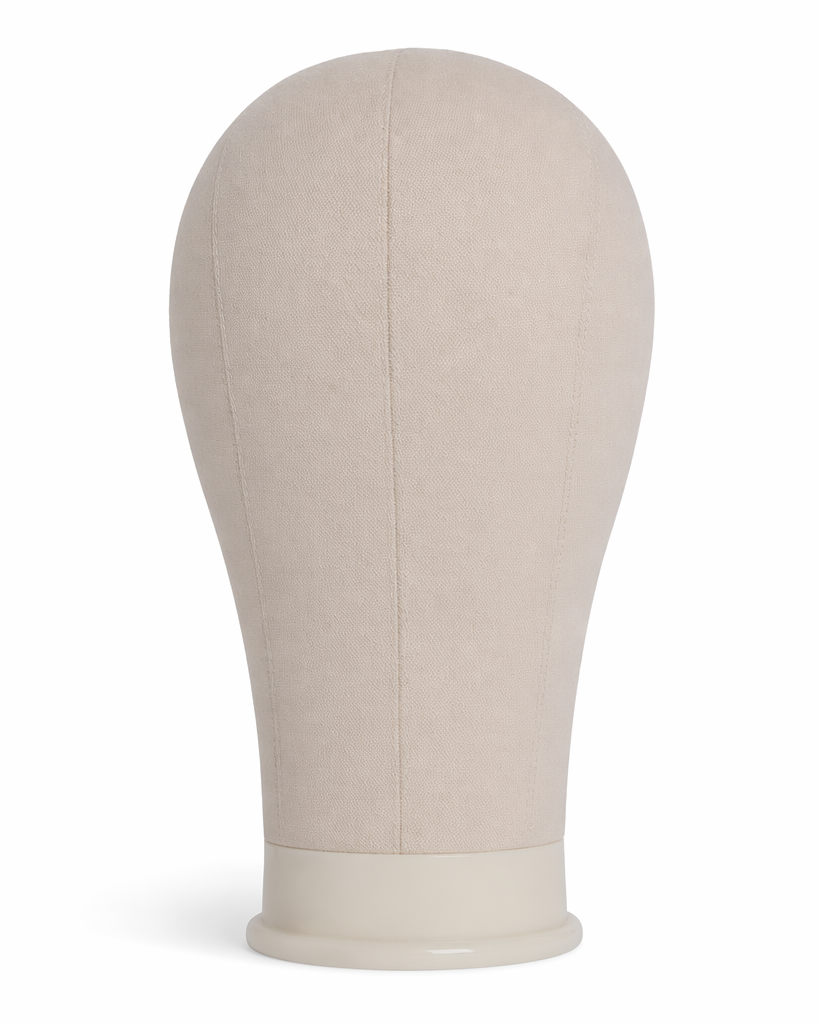 Canvas mannequin wig head 22 inches