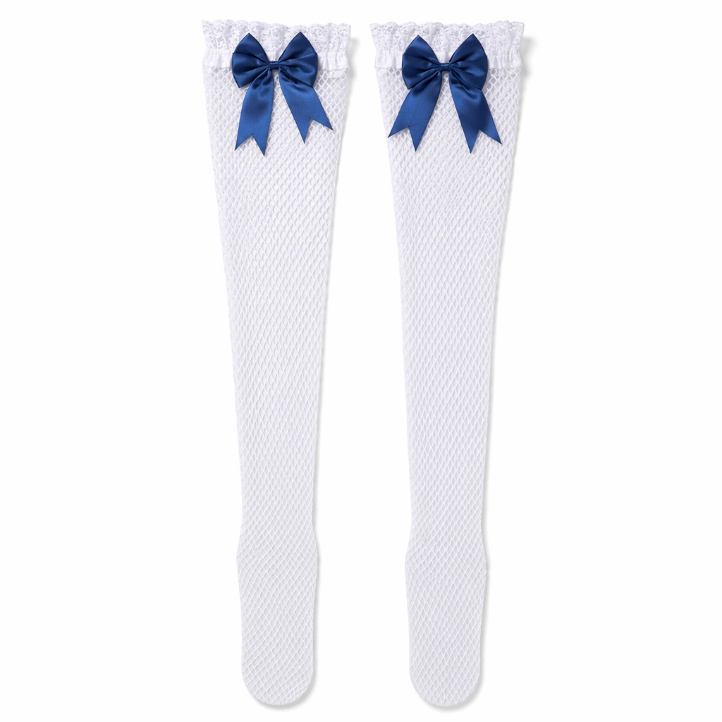 Enchanting Lace Anime Maid Seductive Stockings for Irresistible Style Default