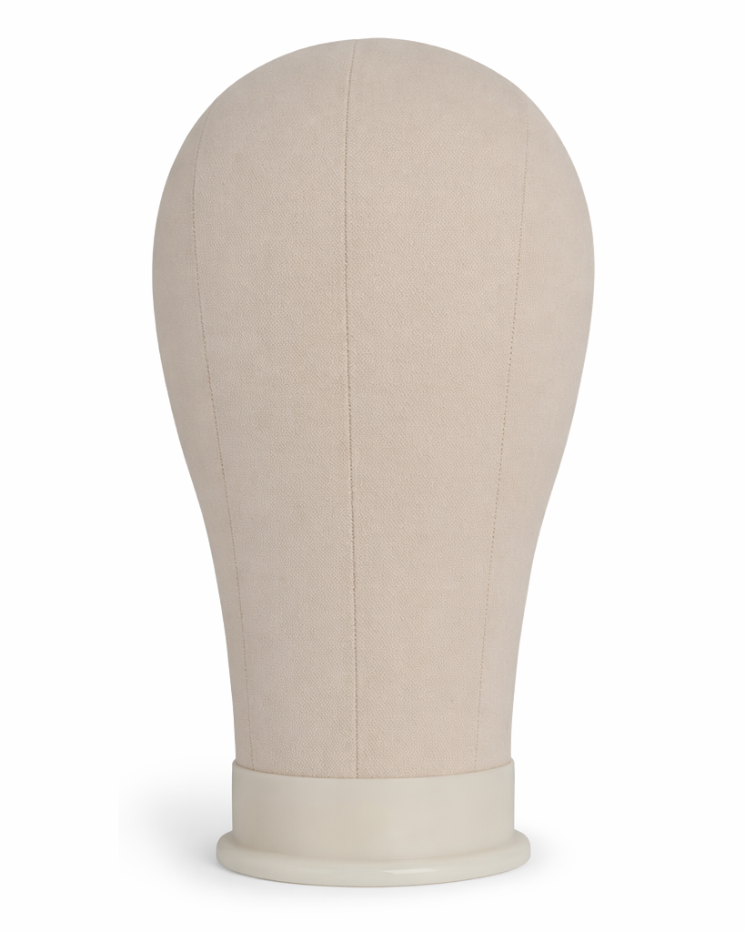 Canvas mannequin wig head 23 inches