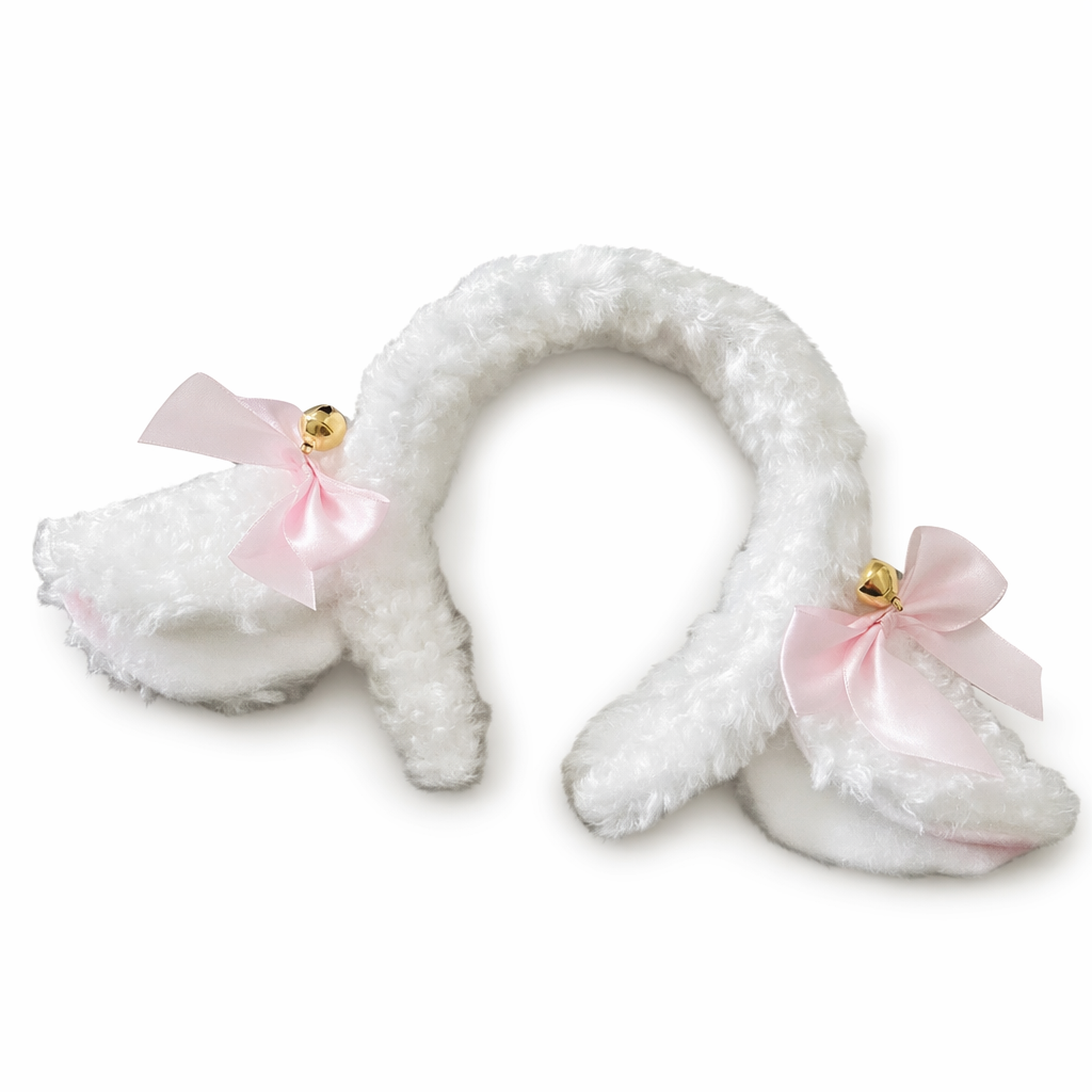 Fluffy Sheep-Inspired Headbands for a Cute Style Boost Sheep with Bells