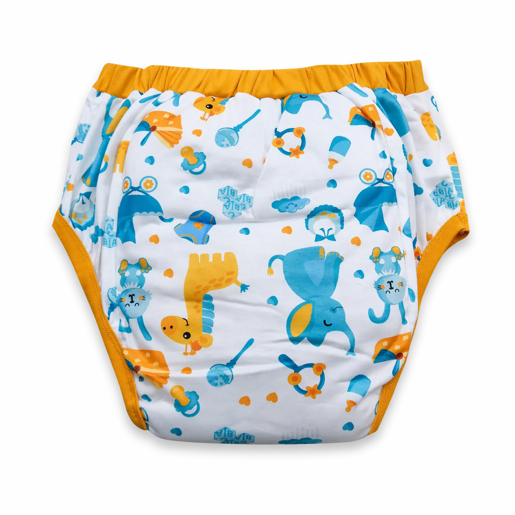 Baby Elephant Pattern Adult Training Pants for Ultimate Comfort 2XL