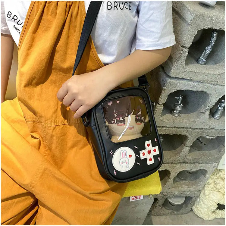 Adorable 3D Gameboy Inspired Console Handbag in Kawaii Styles - top