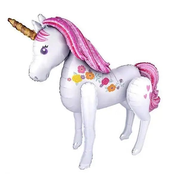 Adorable Blow Up Unicorn Balloon for Celebrations and Decor - Cosparty