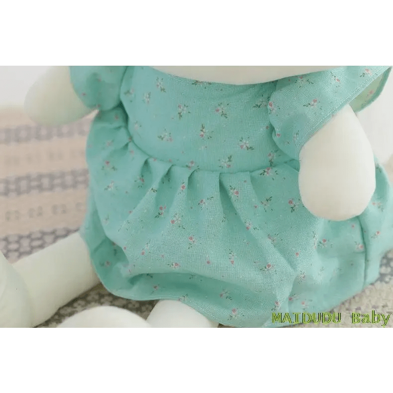 Adorable Bunny Plushies in Pink and Blue for Bedtime Comfort - Cosparty