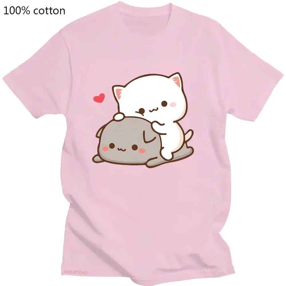 Adorable Peach & Goma T-Shirts for Cute Adventures - Cosparty