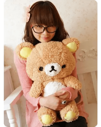 Adorable Rilakkuma Bear Plush Toy for Cosparty Fun - Cosparty