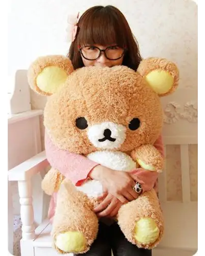 Adorable Rilakkuma Bear Plush Toy for Cosparty Fun - stuffed animal